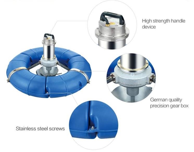 Aerador flotante del agua superficial para la charca 0 del camarón de los pescados